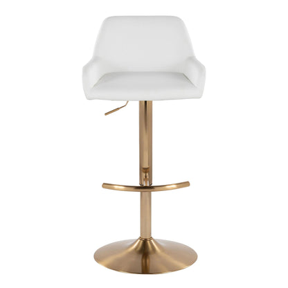 Majestic Office Furniture Adjustable Barstool - Set of 2