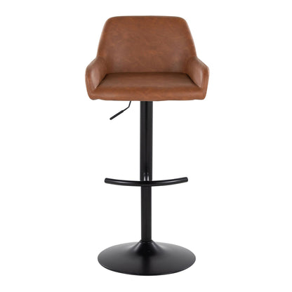 Majestic Office Furniture Adjustable Barstool - Set of 2
