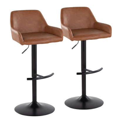 Majestic Office Furniture Adjustable Barstool - Set of 2