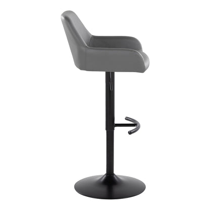 Majestic Office Furniture Adjustable Barstool - Set of 2