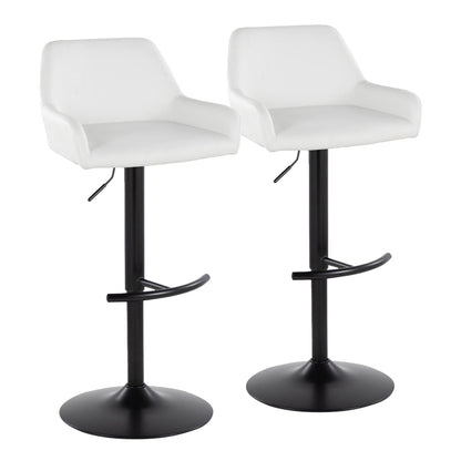 Majestic Office Furniture Adjustable Barstool - Set of 2
