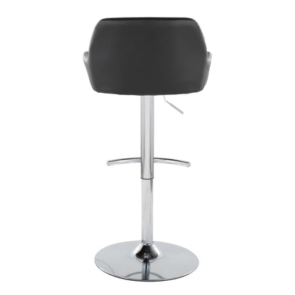 Majestic Office Furniture Adjustable Barstool - Set of 2