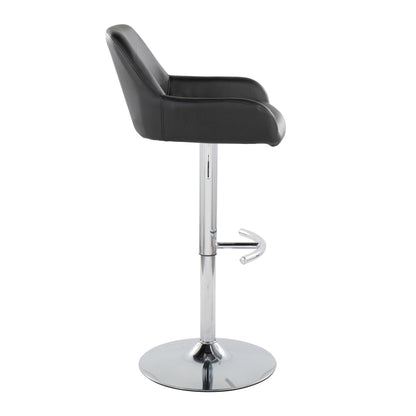 Majestic Office Furniture Adjustable Barstool - Set of 2