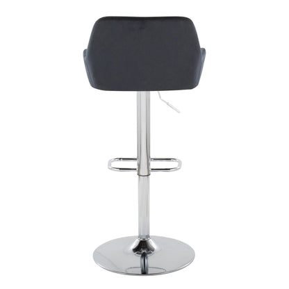 Majestic Office Furniture Adjustable Barstool - Set of 2