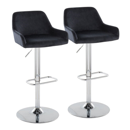 Majestic Office Furniture Adjustable Barstool - Set of 2