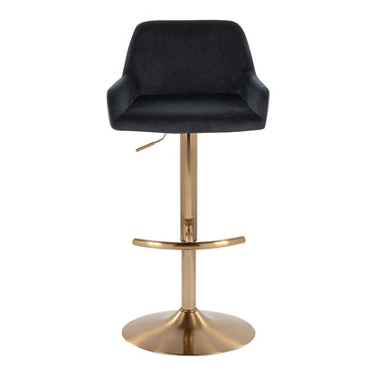 Majestic Office Furniture Adjustable Barstool - Set of 2