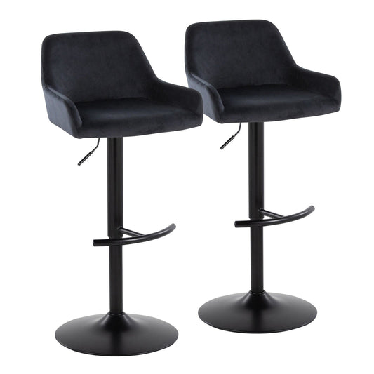Majestic Office Furniture Adjustable Barstool - Set of 2