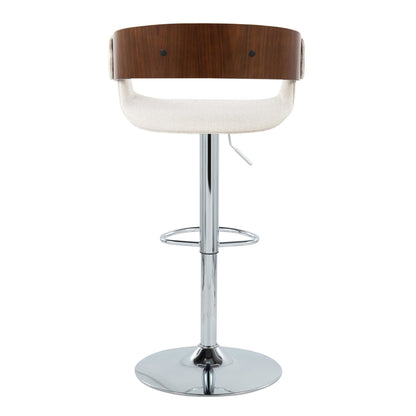 Majestic Office Furniture Adjustable Barstool - Set of 2