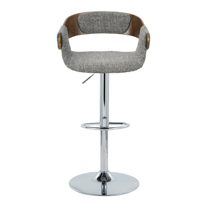 Majestic Office Furniture Adjustable Barstool - Set of 2