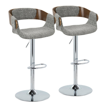 Majestic Office Furniture Adjustable Barstool - Set of 2