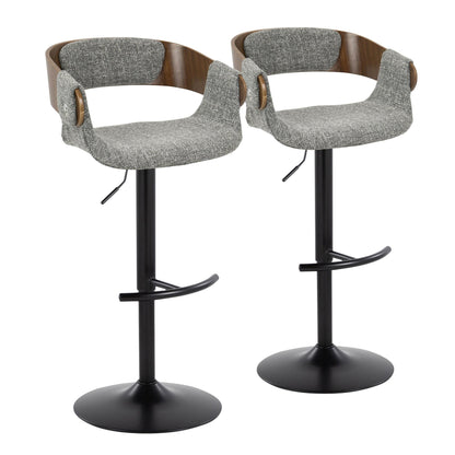 Majestic Office Furniture Adjustable Barstool - Set of 2
