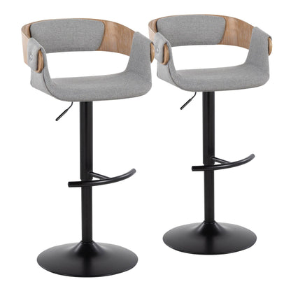 Majestic Office Furniture Adjustable Barstool - Set of 2