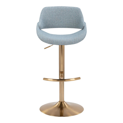 Majestic Office Furniture Adjustable Barstool - Set of 2