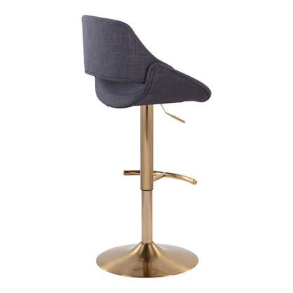 Majestic Office Furniture Adjustable Barstool - Set of 2
