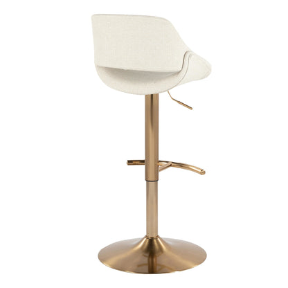 Majestic Office Furniture Adjustable Barstool - Set of 2