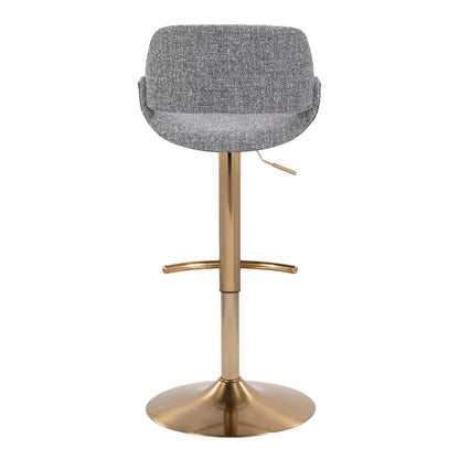 Majestic Office Furniture Adjustable Barstool - Set of 2