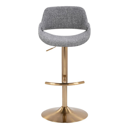 Majestic Office Furniture Adjustable Barstool - Set of 2
