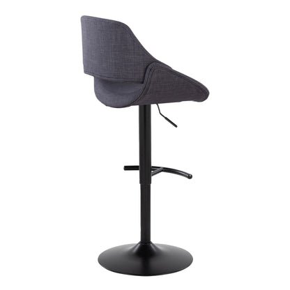 Majestic Office Furniture Adjustable Barstool - Set of 2