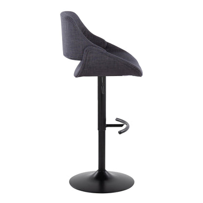 Majestic Office Furniture Adjustable Barstool - Set of 2