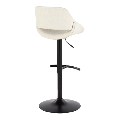 Majestic Office Furniture Adjustable Barstool - Set of 2