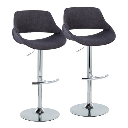 Majestic Office Furniture Adjustable Barstool - Set of 2