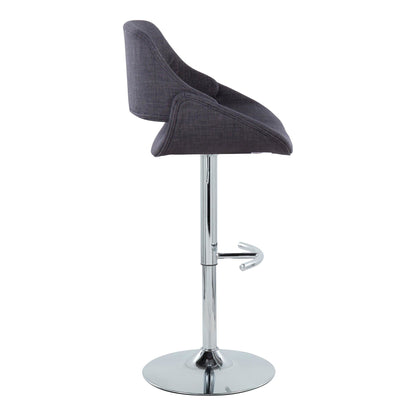 Majestic Office Furniture Adjustable Barstool - Set of 2