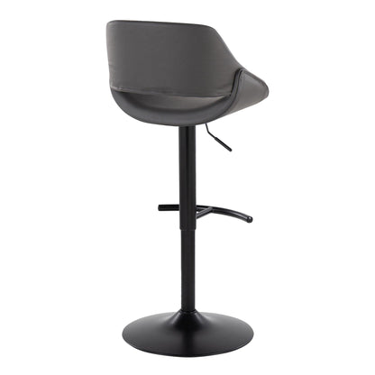 Majestic Office Furniture Adjustable Barstool - Set of 2