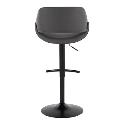 Majestic Office Furniture Adjustable Barstool - Set of 2