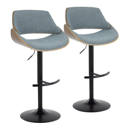 Majestic Office Furniture Adjustable Barstool - Set of 2