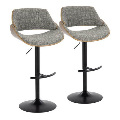 Majestic Office Furniture Adjustable Barstool - Set of 2