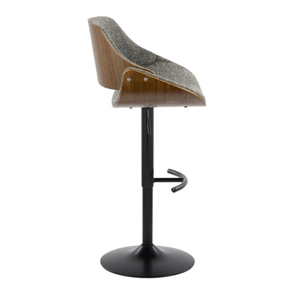 Majestic Office Furniture Adjustable Barstool - Set of 2