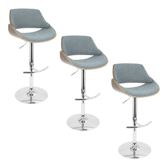 Majestic Office Furniture Adjustable Barstool - Set Of 3