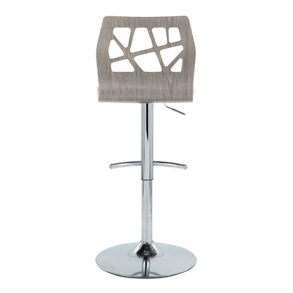 Majestic Office Furniture Adjustable Barstool - Set of 2