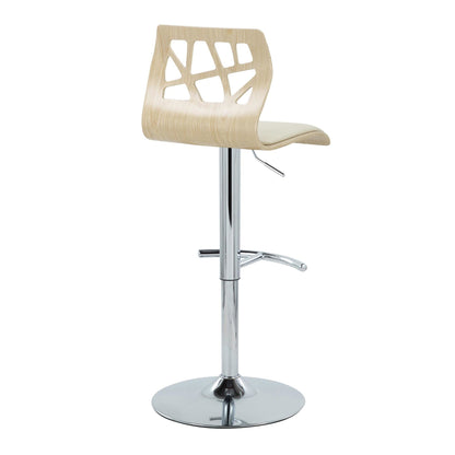 Majestic Office Furniture Adjustable Barstool - Set of 2