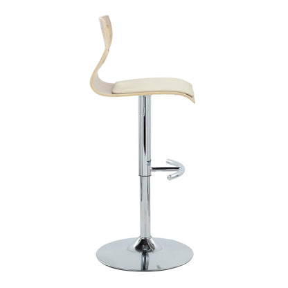 Majestic Office Furniture Adjustable Barstool - Set of 2
