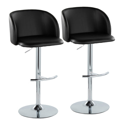 Majestic Office Furniture Adjustable Barstool - Set of 2