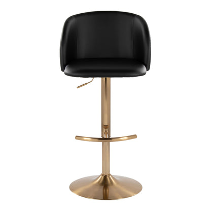 Majestic Office Furniture Adjustable Barstool - Set of 2