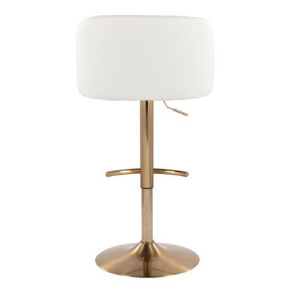 Majestic Office Furniture Adjustable Barstool - Set of 2