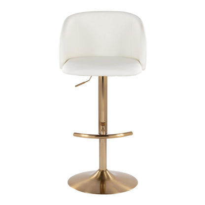 Majestic Office Furniture Adjustable Barstool - Set of 2