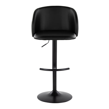 Majestic Office Furniture Adjustable Barstool - Set of 2