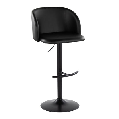 Majestic Office Furniture Adjustable Barstool - Set of 2