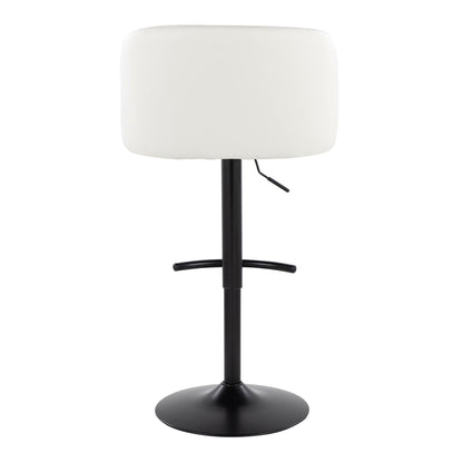 Majestic Office Furniture Adjustable Barstool - Set of 2