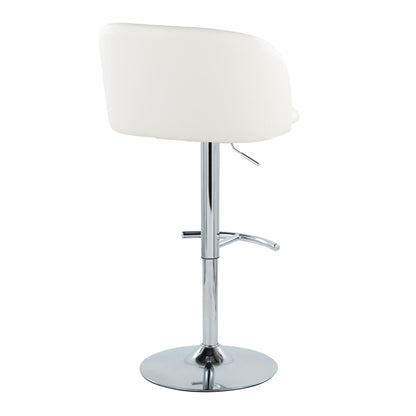 Majestic Office Furniture Adjustable Barstool - Set of 2