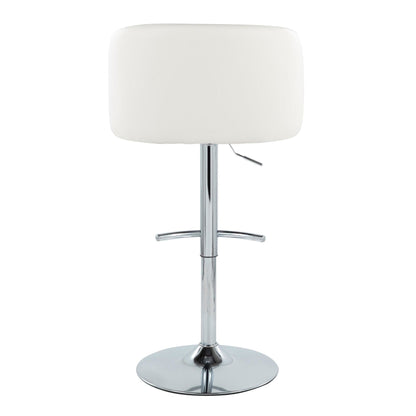 Majestic Office Furniture Adjustable Barstool - Set of 2