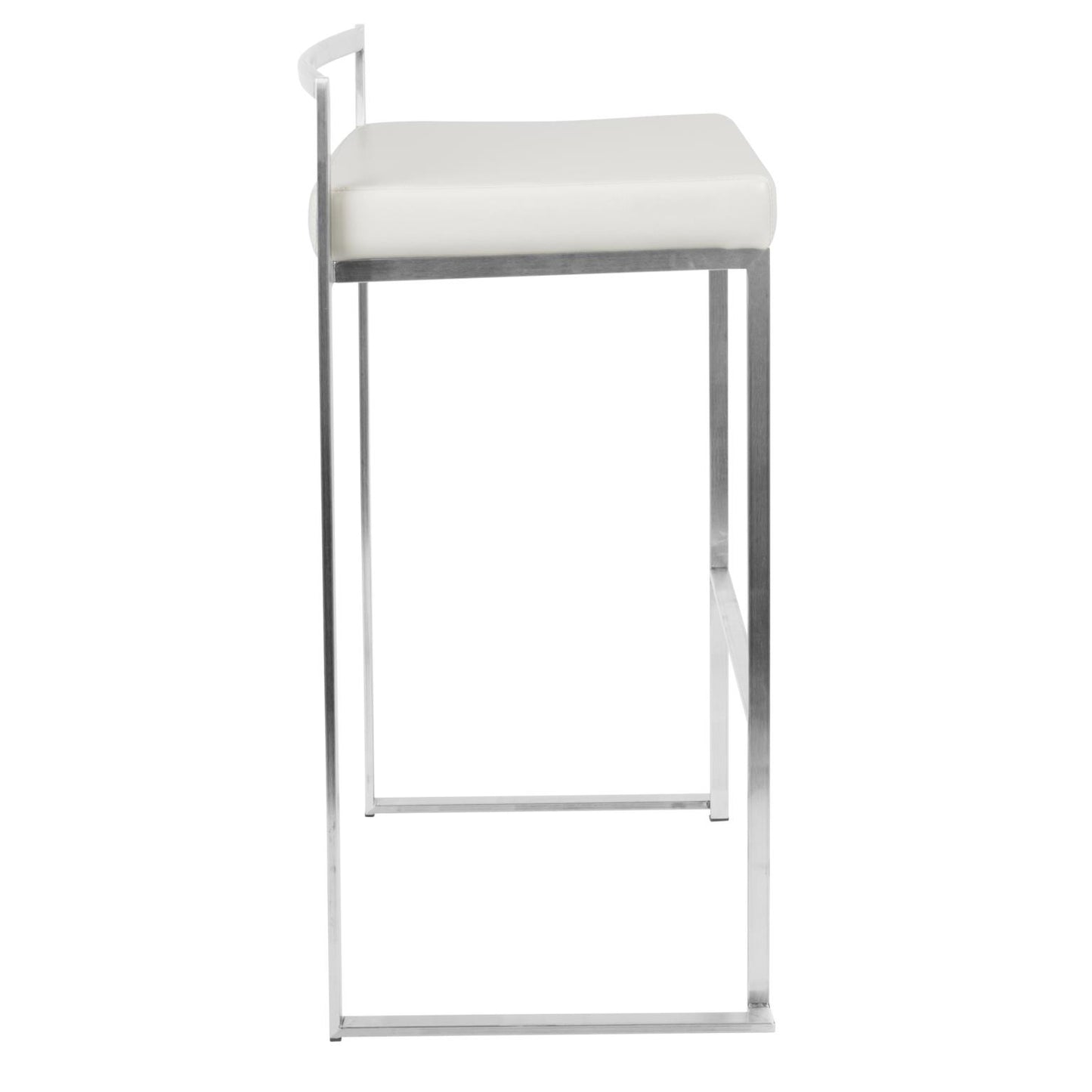 Majestic Office Furniture Stacker 30" Fixed-Height Barstool - Set of 2
