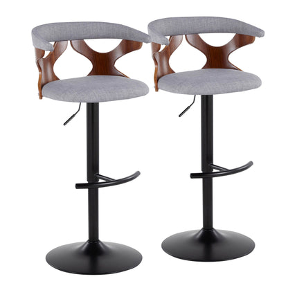 Majestic Office Furniture Adjustable Barstool - Set of 2