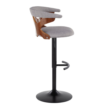 Majestic Office Furniture Adjustable Barstool - Set of 2