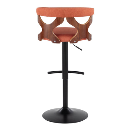 Majestic Office Furniture Adjustable Barstool - Set of 2