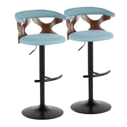 Majestic Office Furniture Adjustable Barstool - Set of 2