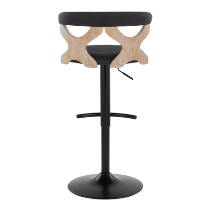 Majestic Office Furniture Adjustable Barstool - Set of 2